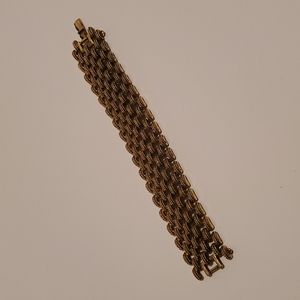 Monet Gold-Tone Woven Bracelet